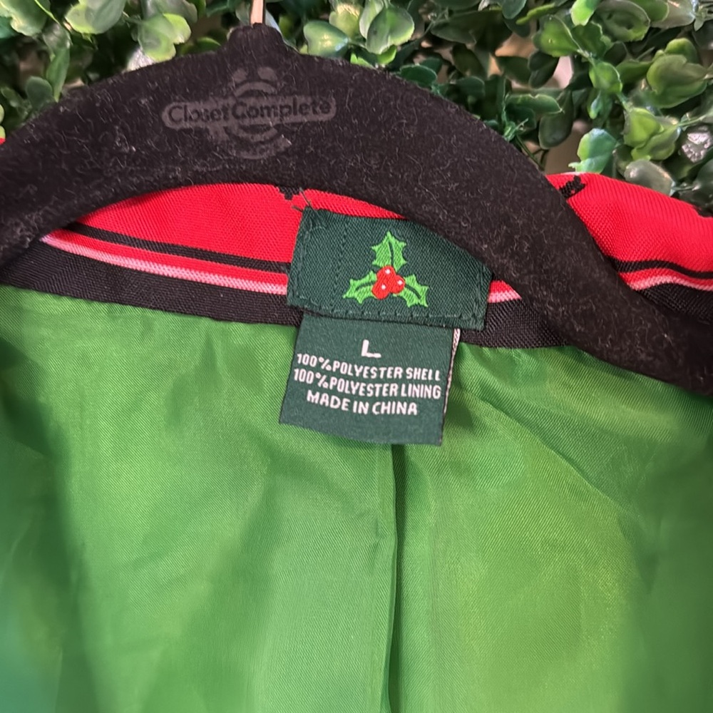 MENS LARGE UNISEX UGLY SPORTS JACKET COAT BLAZER CHRISTMAS 🎄 HOLIDAY FUNNY - Picture 7 of 10